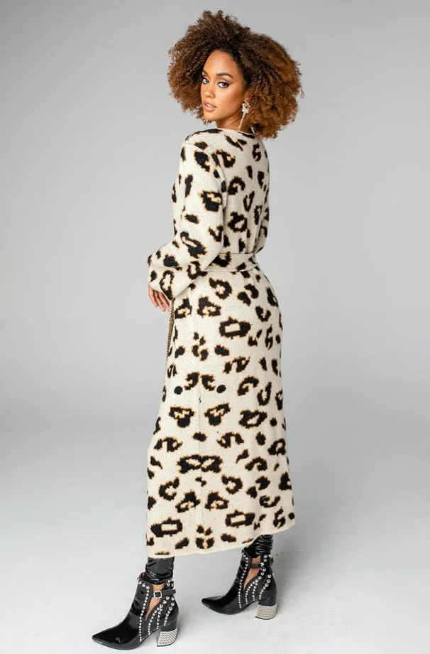 Margaret Leopard Coat