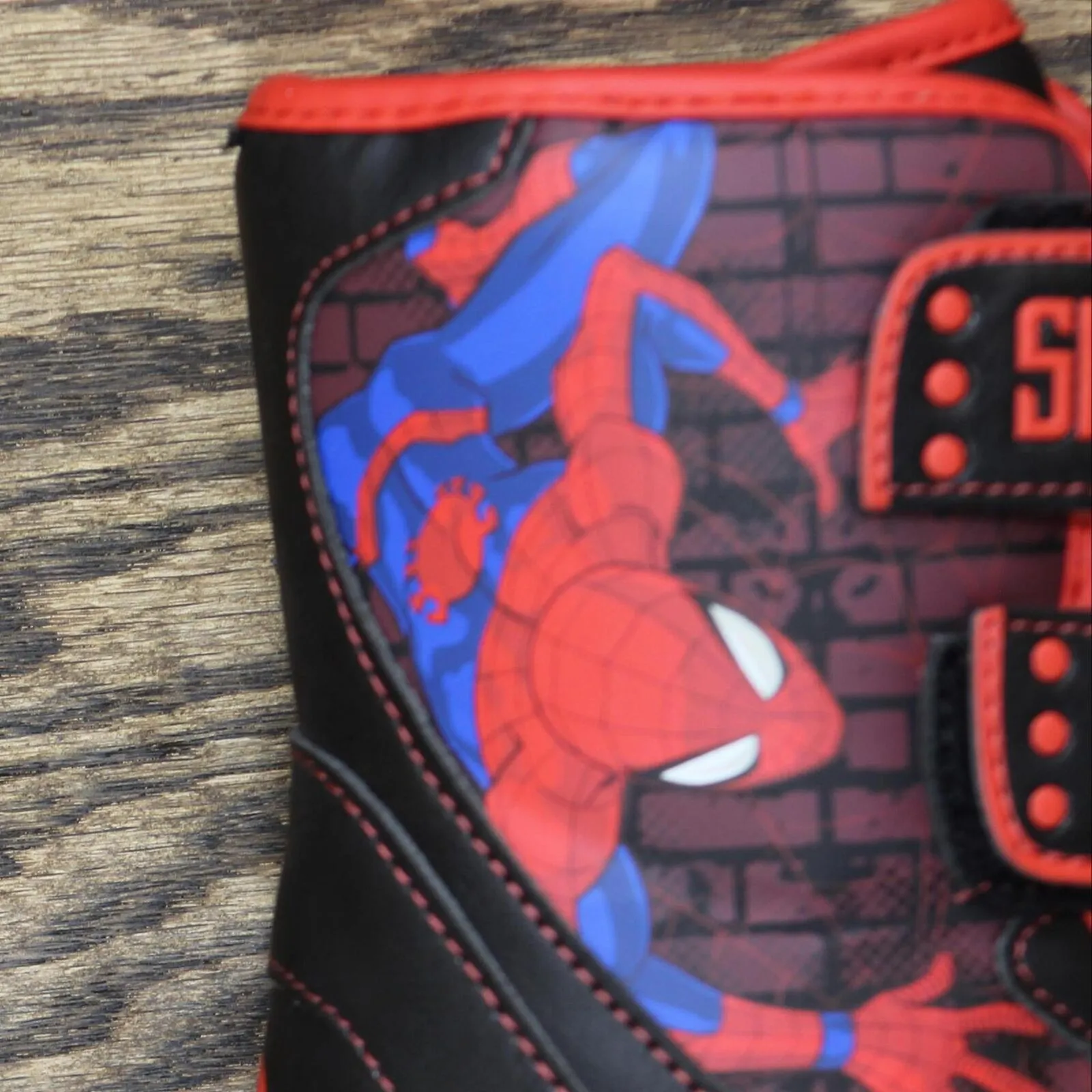 Marvel Toddler Boys Spider-Man Winter Boots 88236663 Black / Red 8T