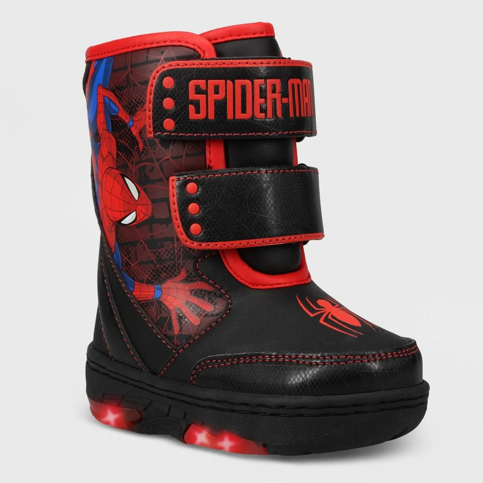 Marvel Toddler Boys Spider-Man Winter Boots 88236663 Red / Black 1