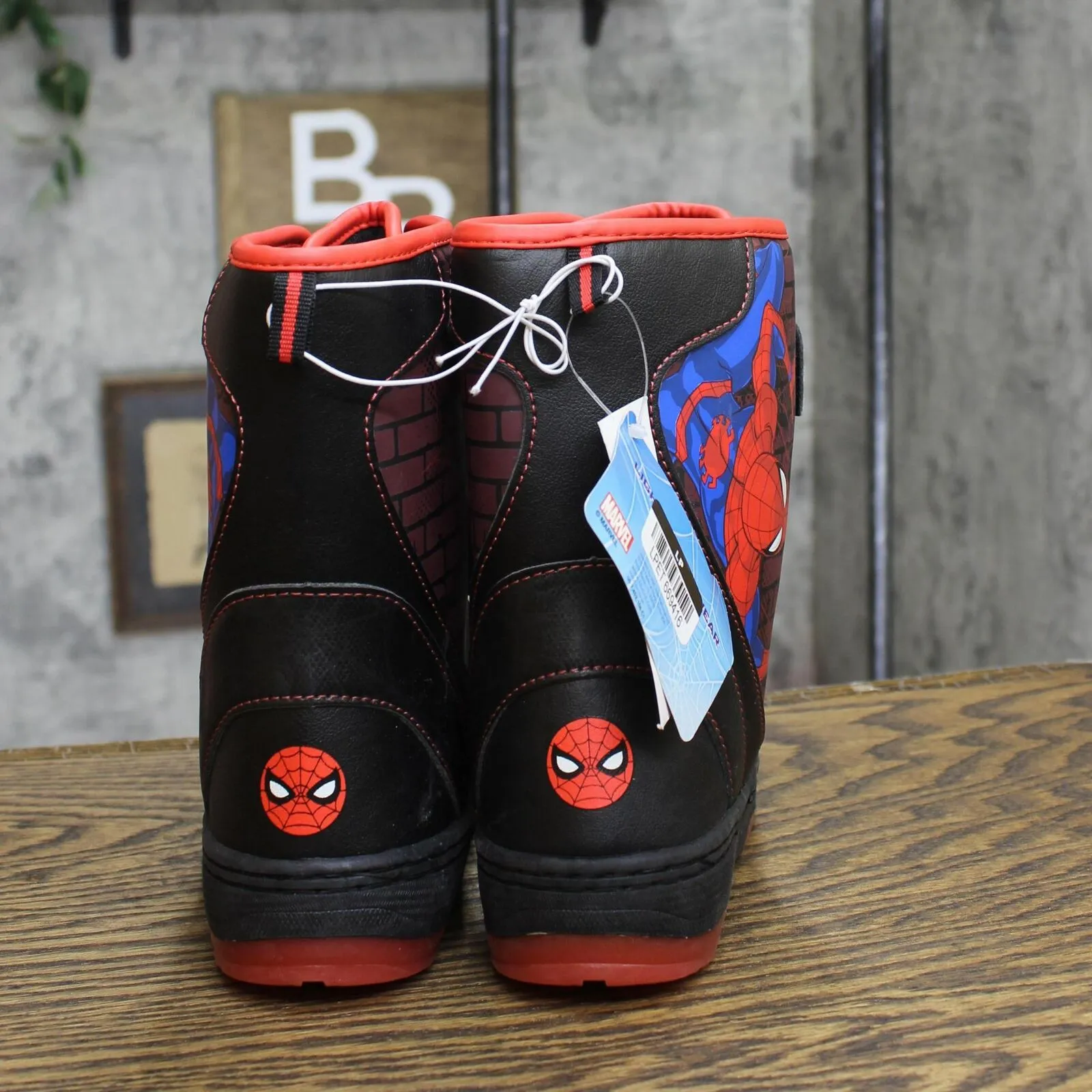Marvel Toddler Boys Spider-Man Winter Boots 88236663 Red / Black 1
