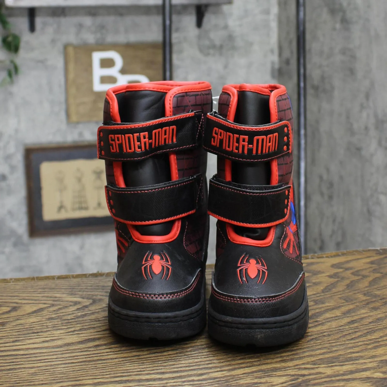 Marvel Toddler Boys Spider-Man Winter Boots 88236663 Red / Black 1