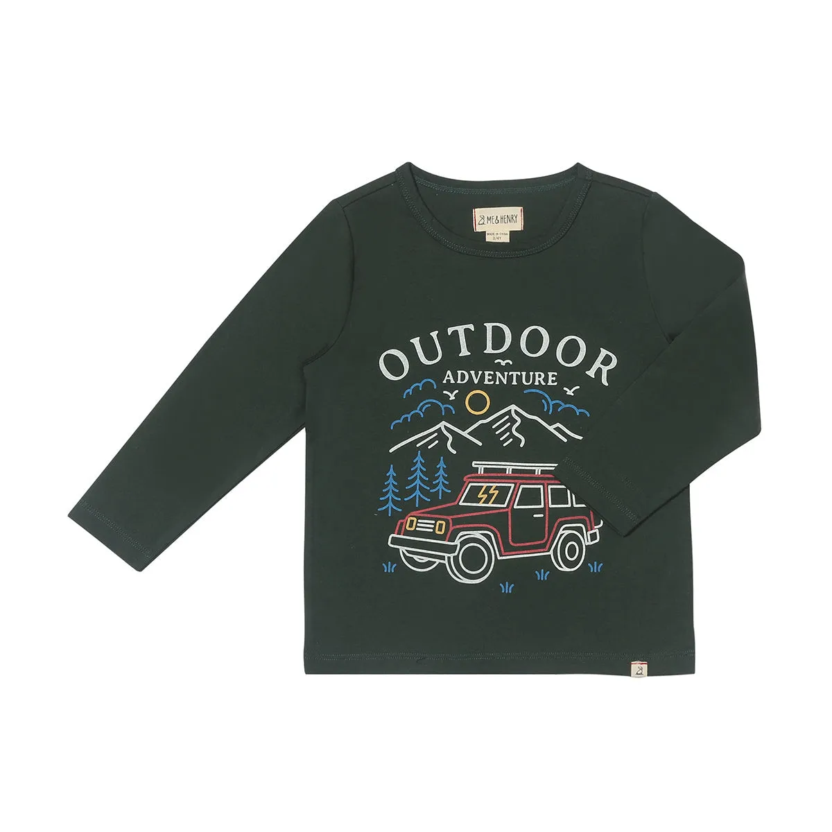 Me & Henry Green Outdoor Adventure Cherokee Tee