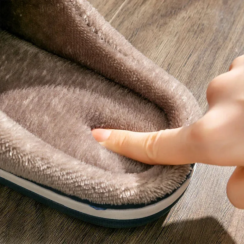 Men's PU Leather Regular Use House Slippers