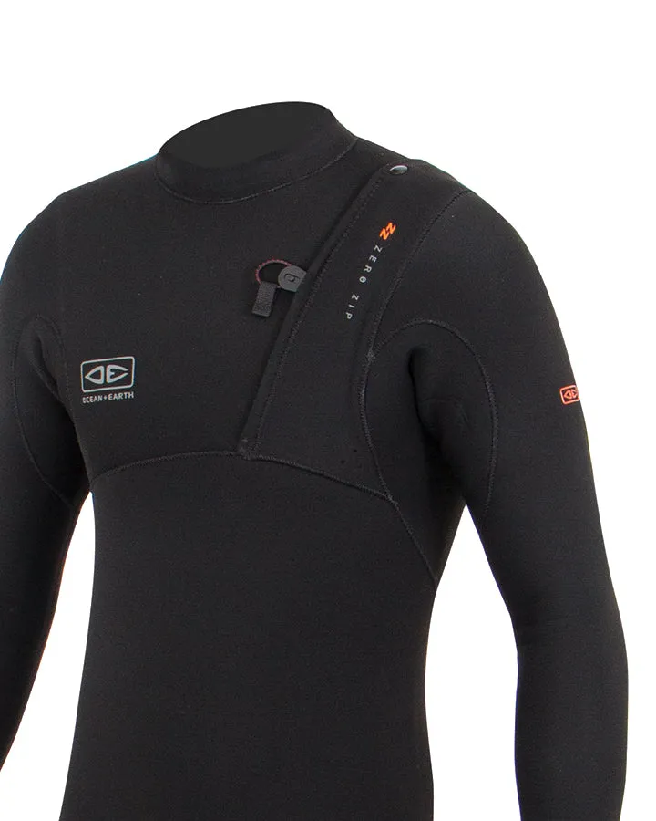 Mens Zero Zip Steamer - 4/3mm