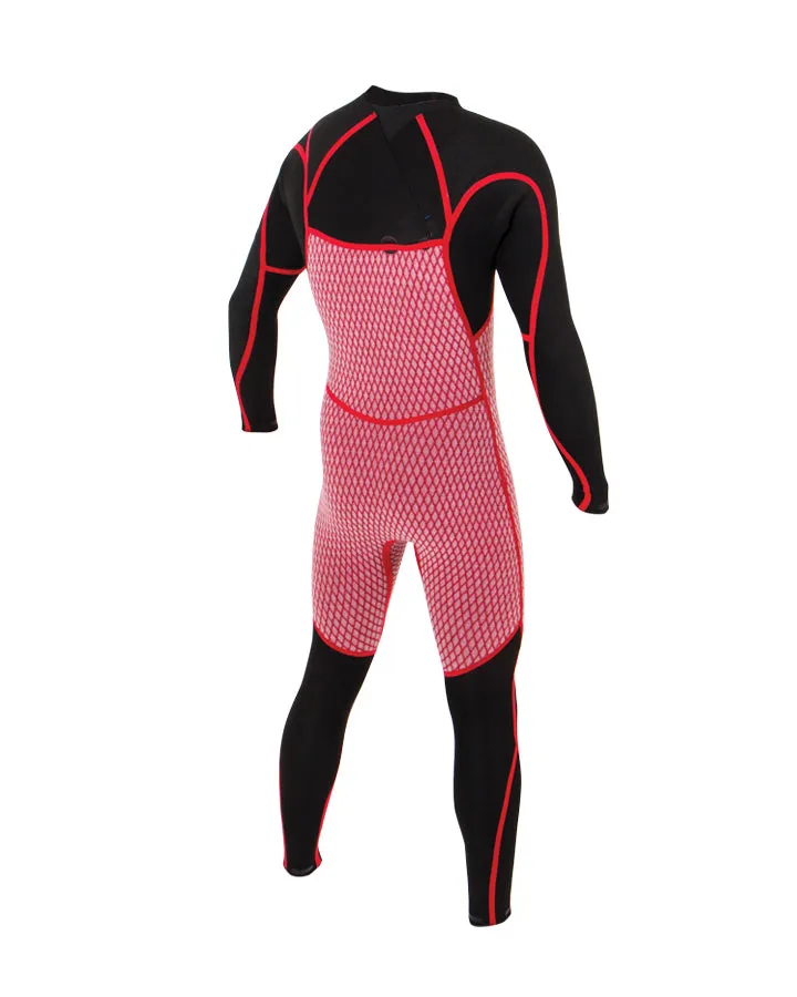 Mens Zero Zip Steamer - 4/3mm