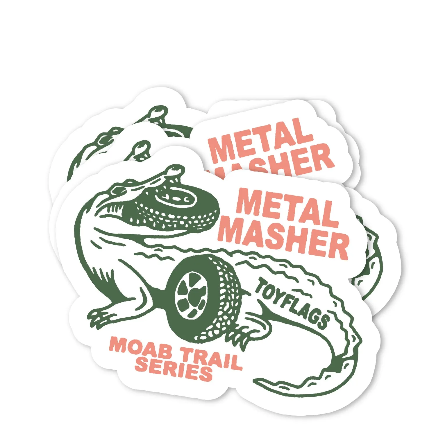 Metal Masher Trail sticker