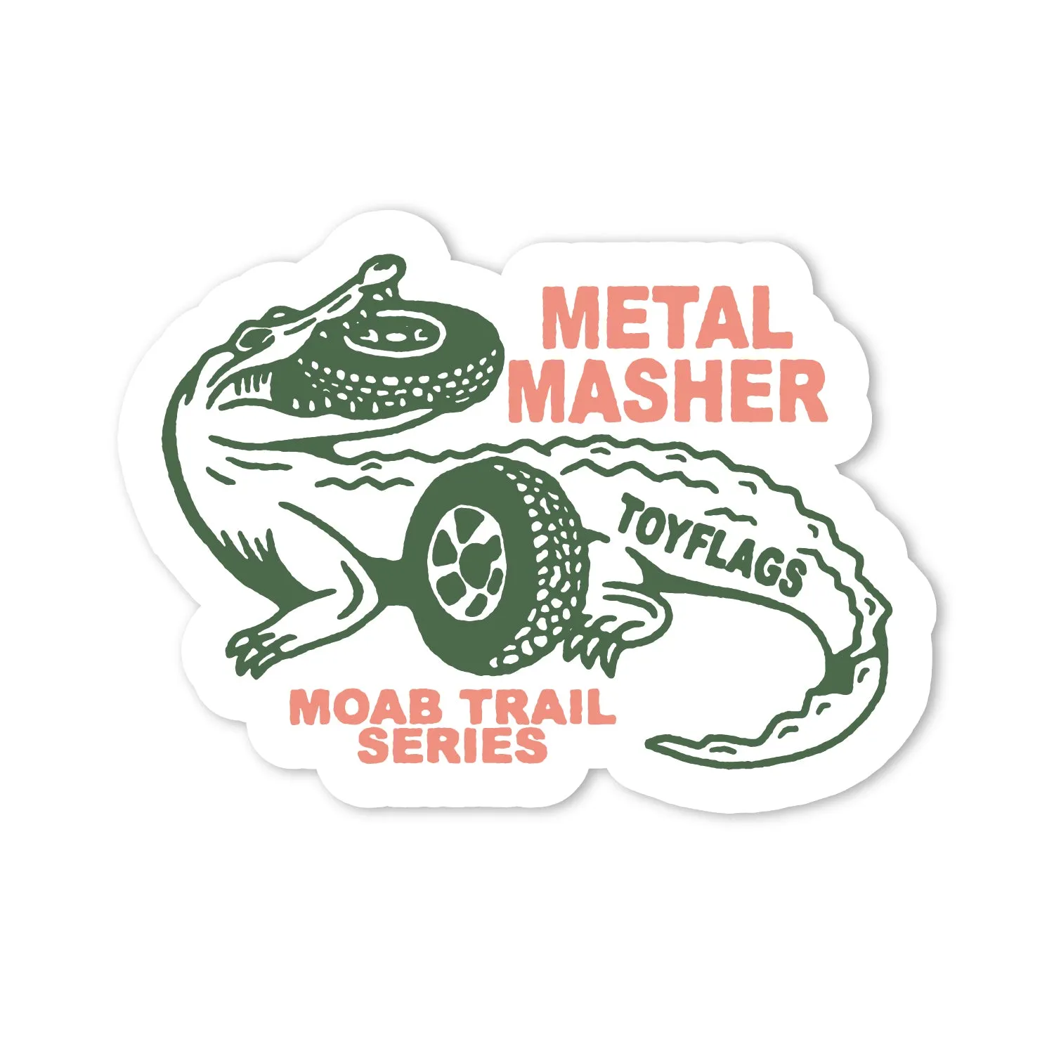 Metal Masher Trail sticker