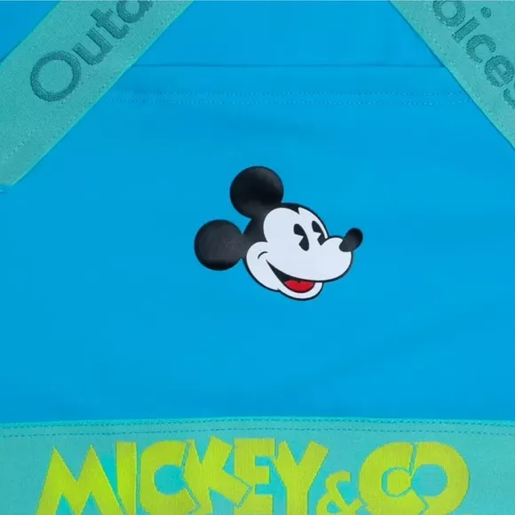 Mickey Mouse Snacks Bra for Women by Outdoor Voices NWT 3XL