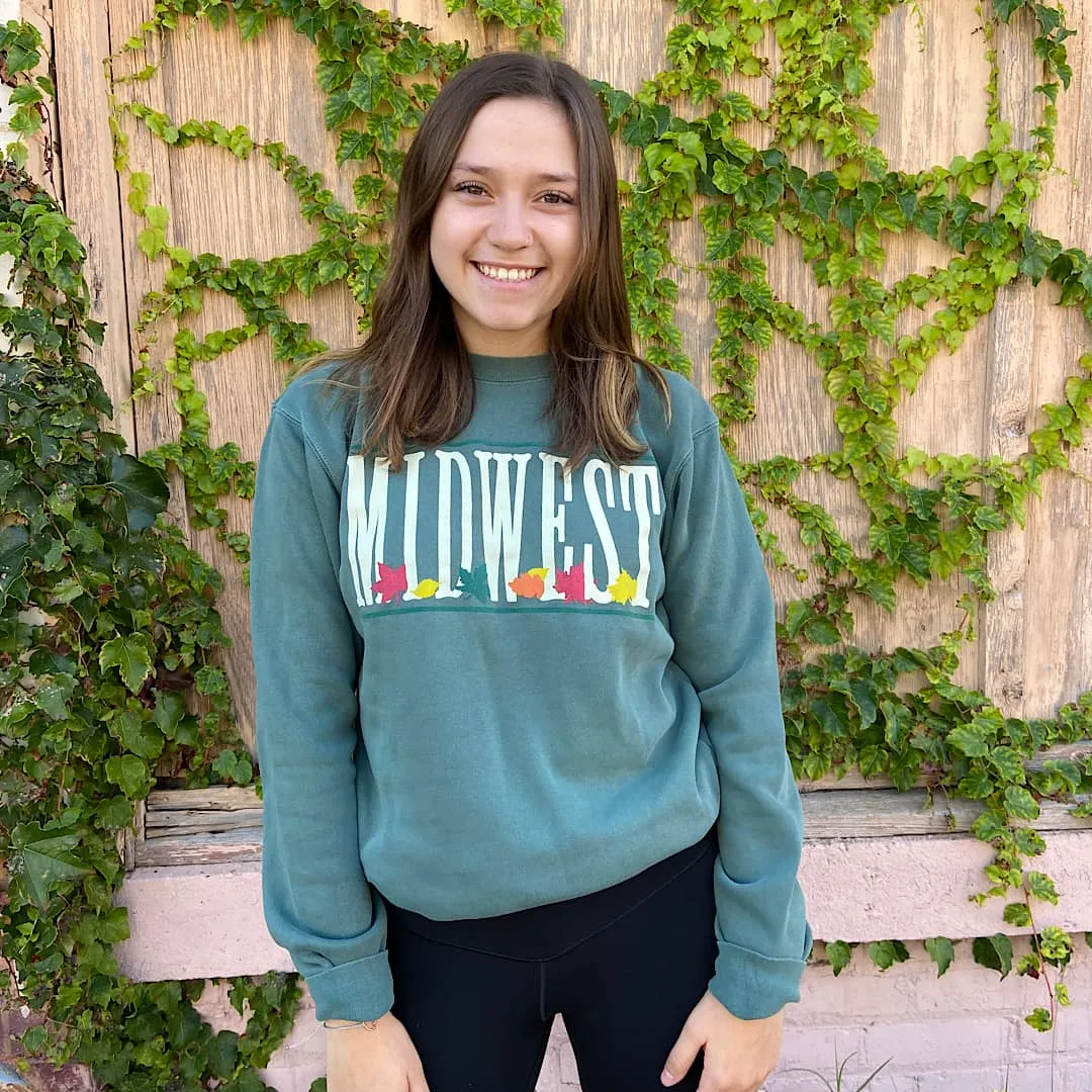 Midwest Fall Pigment Dyed Sweatshirt (Discontinued)