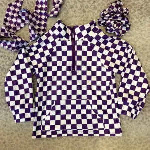 Mini Pep Rally Pullover - Purple