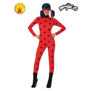MIRACULOUS LADYBUG COSTUME, ADULT