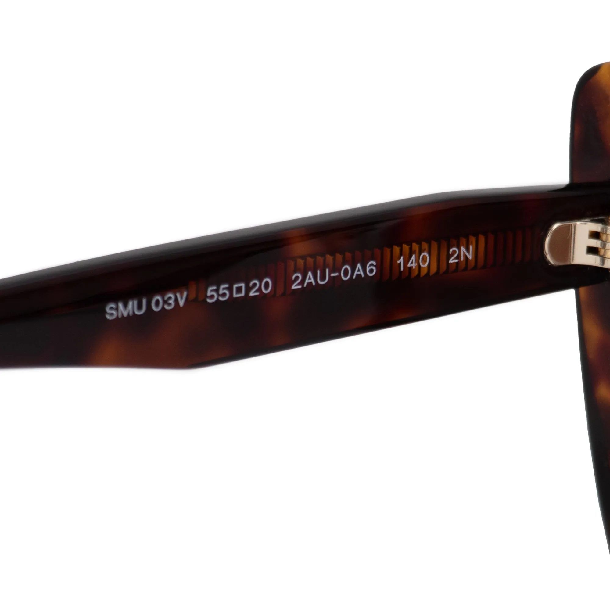 Miu Miu Rectangular Sunglasses SMU03VS 2AU0A6 55