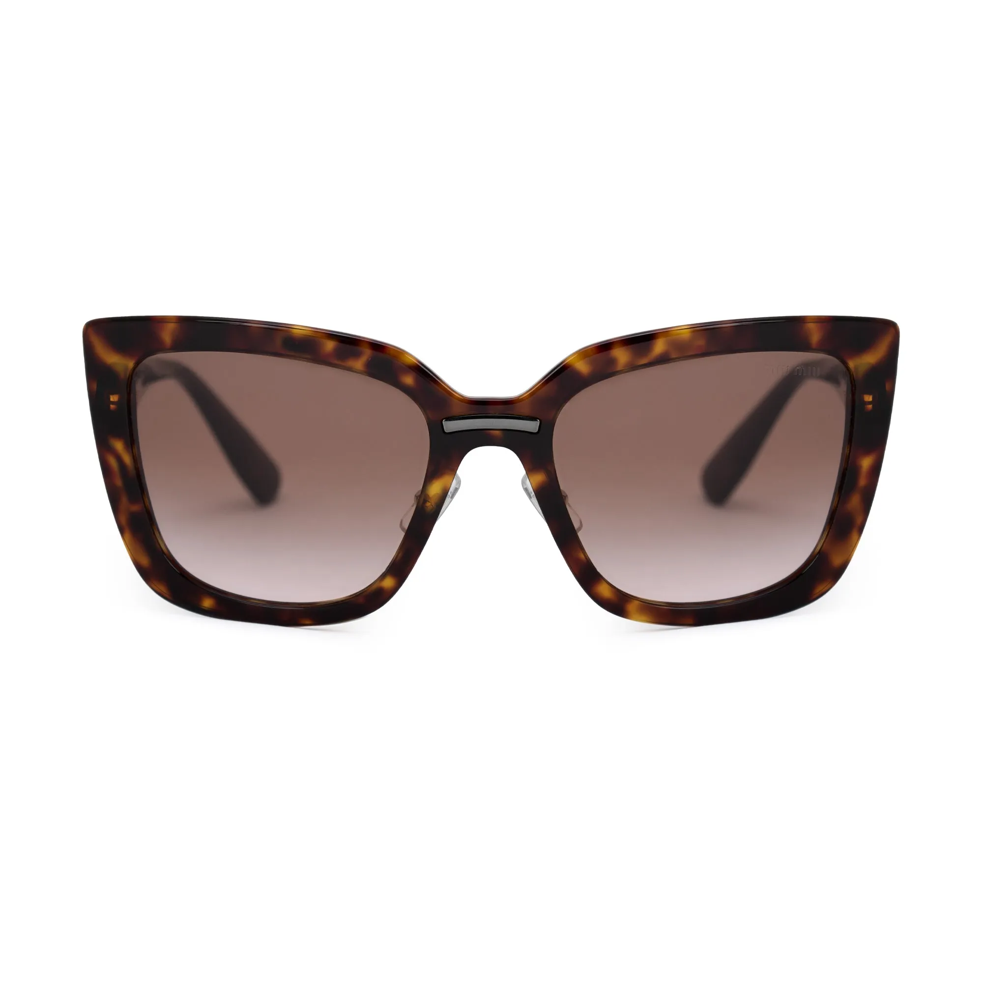 Miu Miu Rectangular Sunglasses SMU03VS 2AU0A6 55