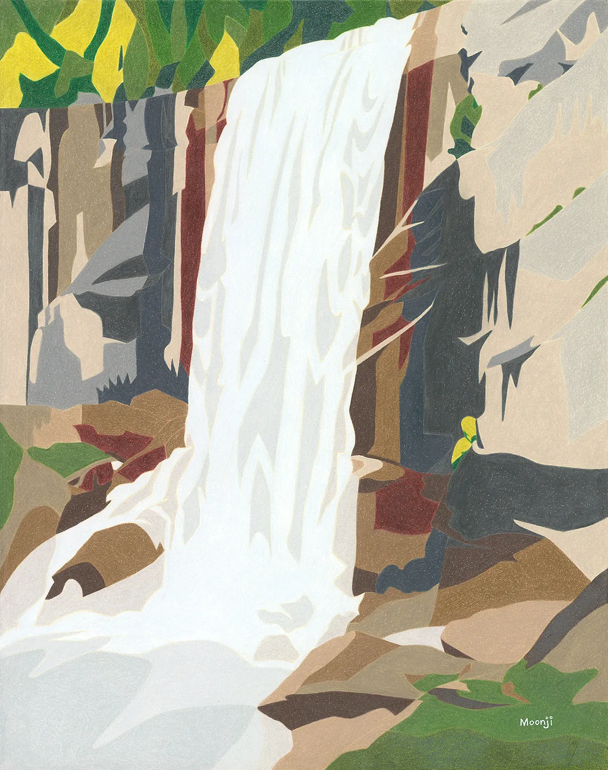 Moonji Lee Pickering - In Search of Light: Mist Trail