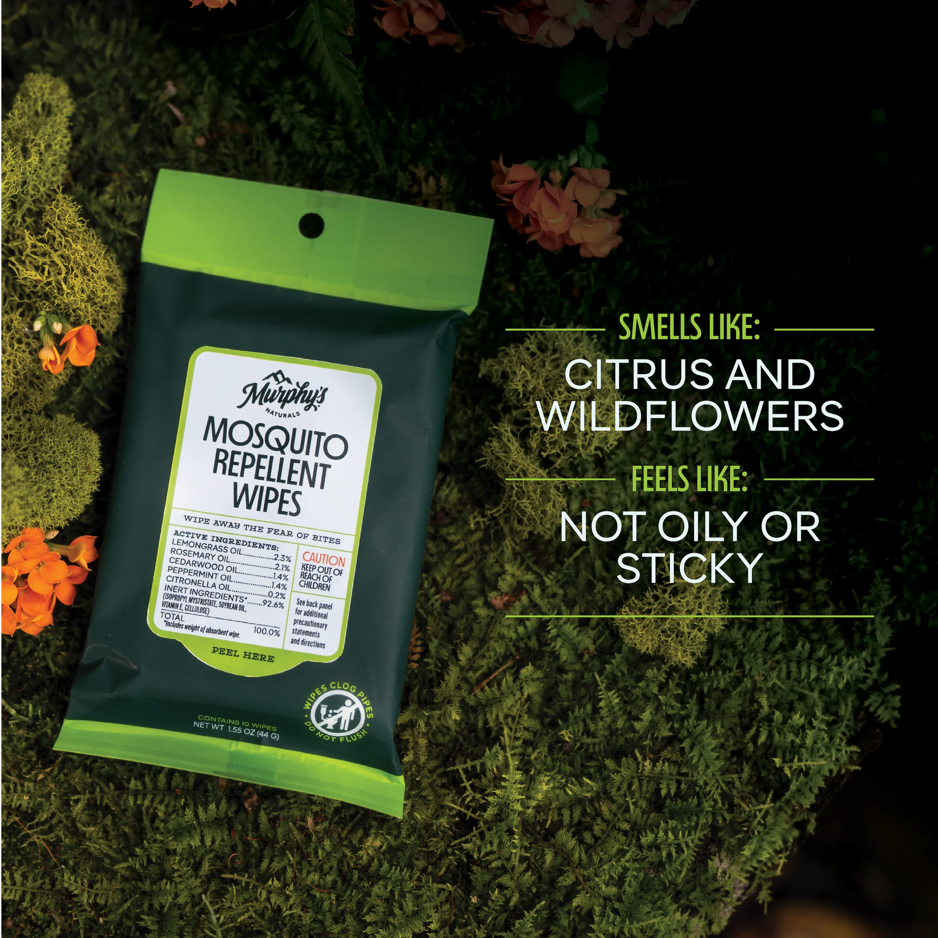 MOSQUITO REPELLENT WIPES