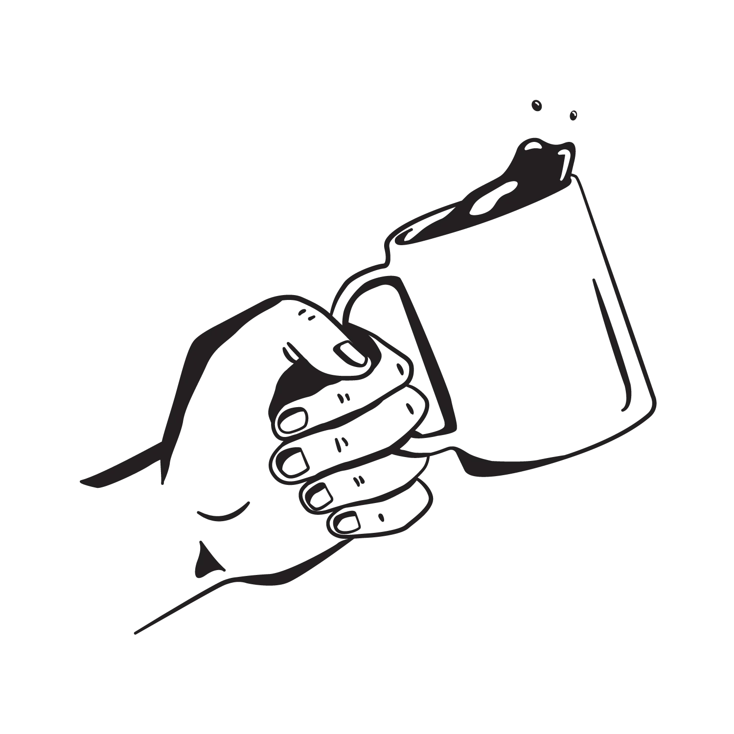 Mug In Hand T-Shirt