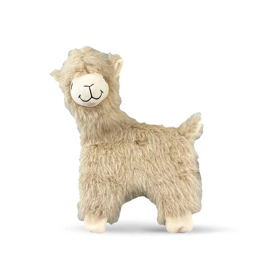 NANDOG FLORIDA - MY BFF FURRY ALPACA PLUSH DOG TOY - BEIGE