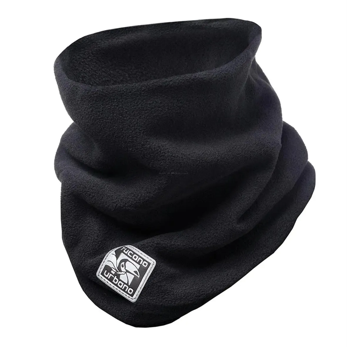 Neck Warmer TUCANO URBANO size one size unisex black 100% fleece