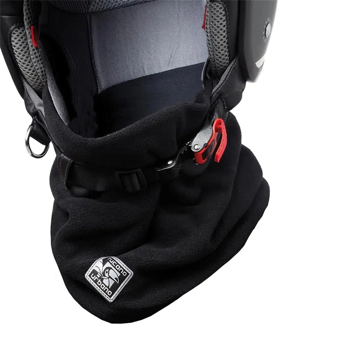 Neck Warmer TUCANO URBANO size one size unisex black 100% fleece