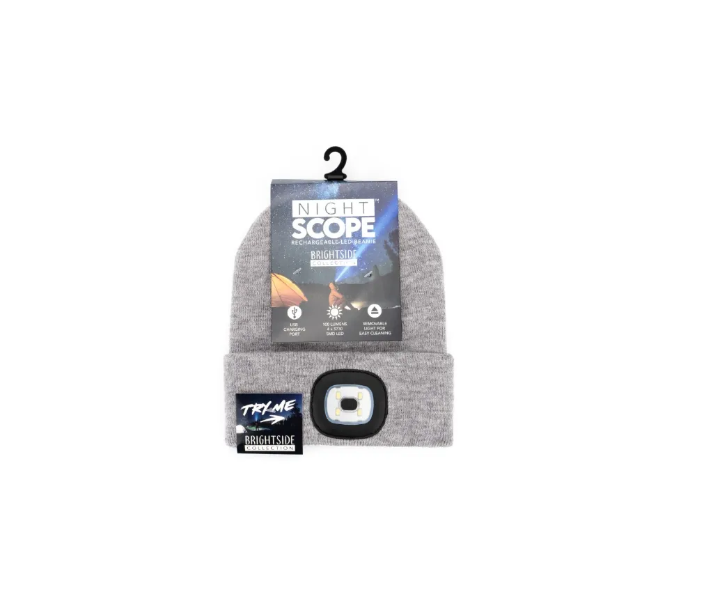 Night Scope™ Rechargeable LED Beanie The Brightside Collection
