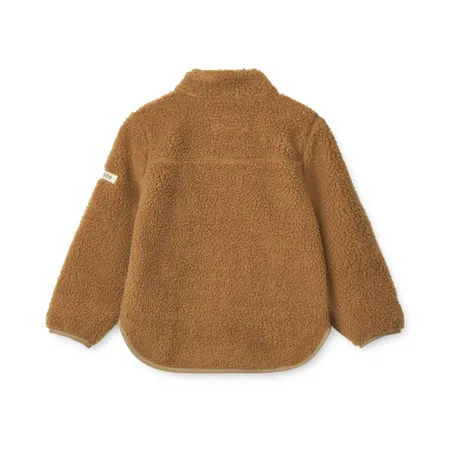 Nolan Golden Caramel Pile Jacket