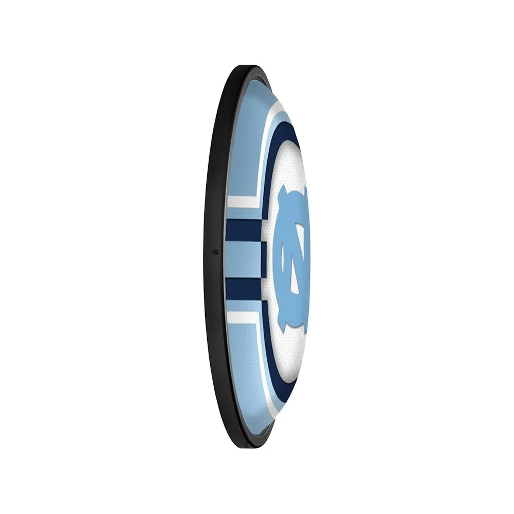 North Carolina Tar Heels: Oval Slimline Lighted Wall Sign