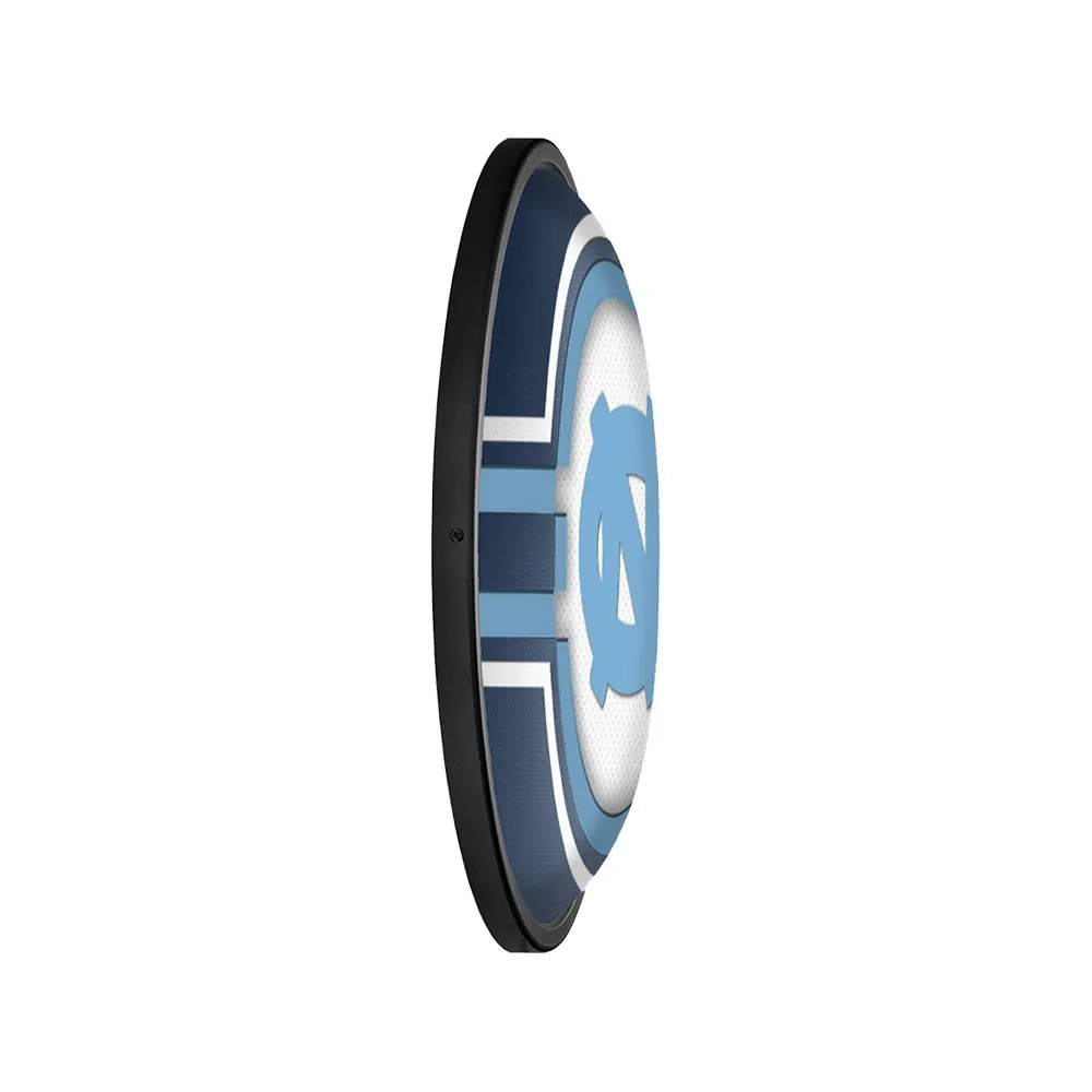 North Carolina Tar Heels: Oval Slimline Lighted Wall Sign