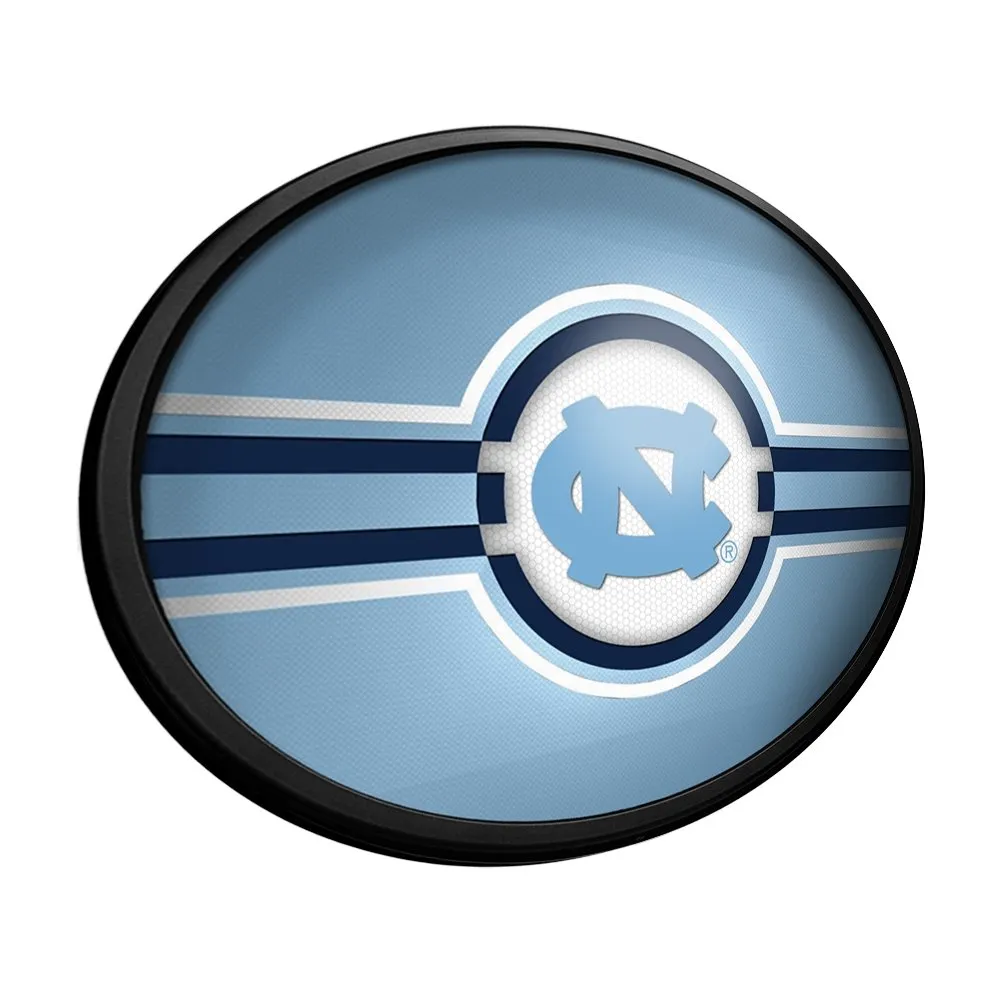 North Carolina Tar Heels: Oval Slimline Lighted Wall Sign