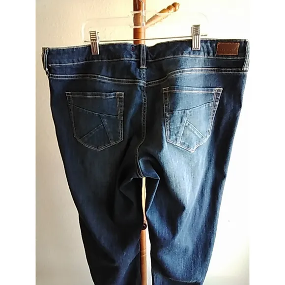 💕NWOT 💕 Women's Dear John Playback Cuffed Cropped Jeans Size 32 Blue Denim