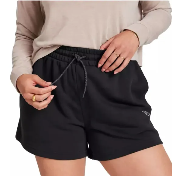 NWT Allbirds R&amp;R Sweat Shorts in Natural Black