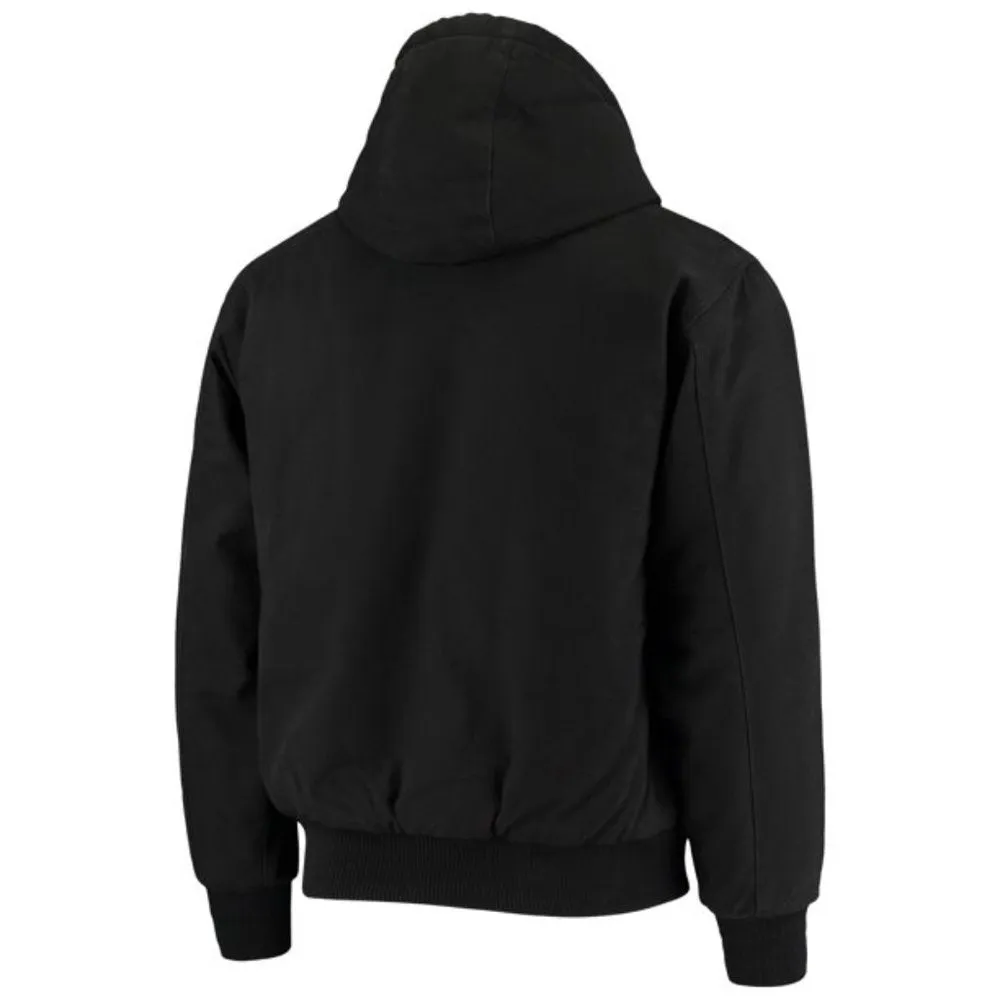 NWT Men's Dunbrooke Black Balto. Ravens Dakota Cotton Canvas Hooded Jacket
