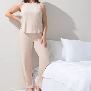 NWT Soma Brushed Cozy Rib Pajama Lounge Set