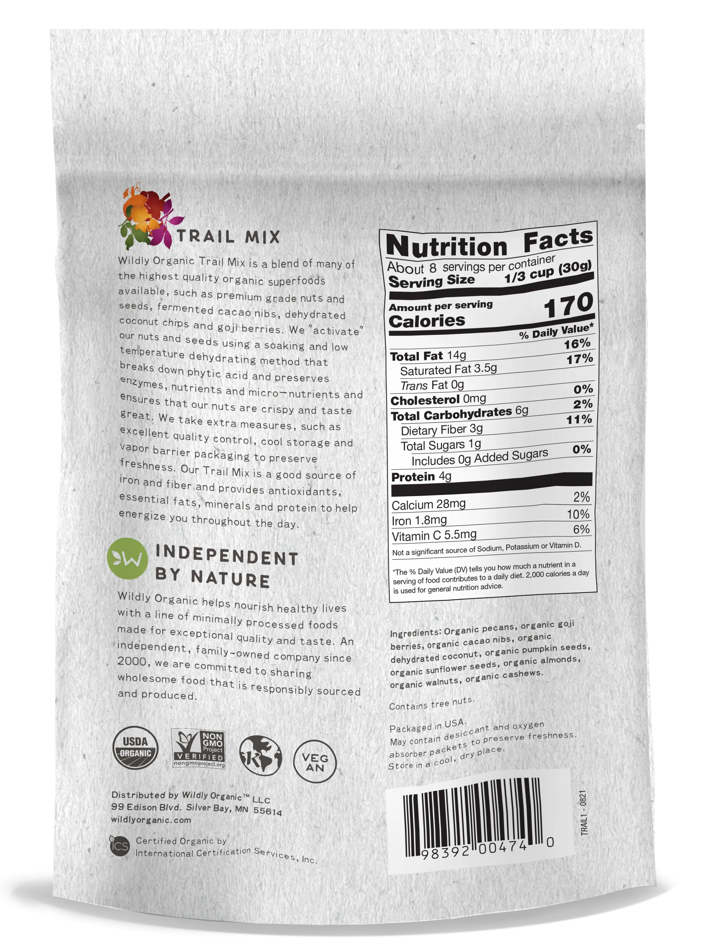 Organic Trail Mix | Super Food
