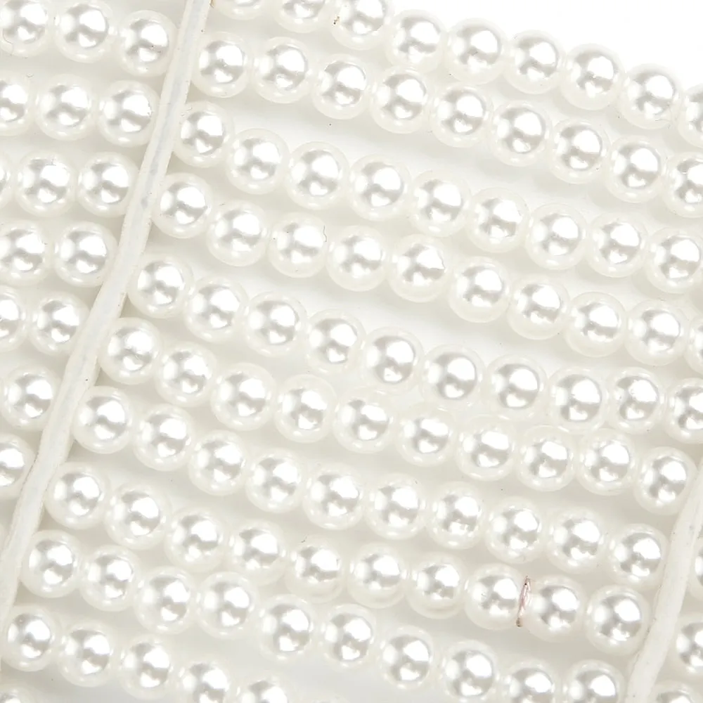 Pearl Shawl Necklaces Body Chain
