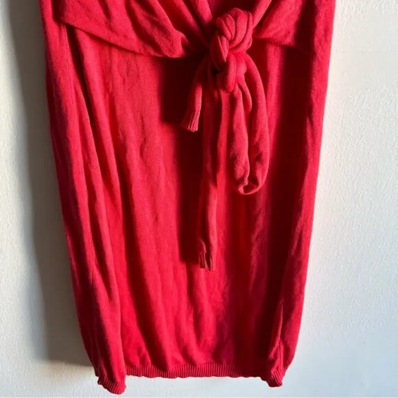 Peruvian Connection Harbour Island Red Knit Dress