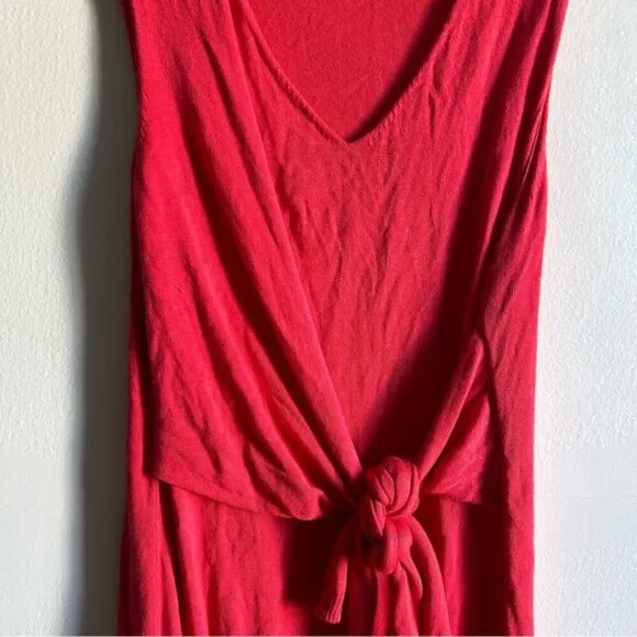 Peruvian Connection Harbour Island Red Knit Dress