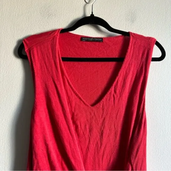 Peruvian Connection Harbour Island Red Knit Dress