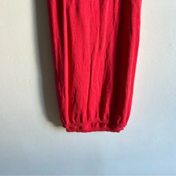 Peruvian Connection Harbour Island Red Knit Dress