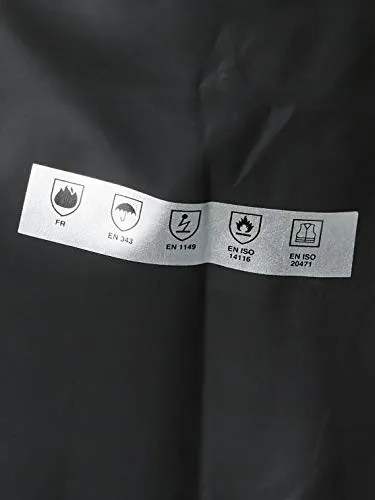 Pioneer V3520170 FR Oil & Chemical Resistant Rain Jacket - Hi-Vis Lightweight
