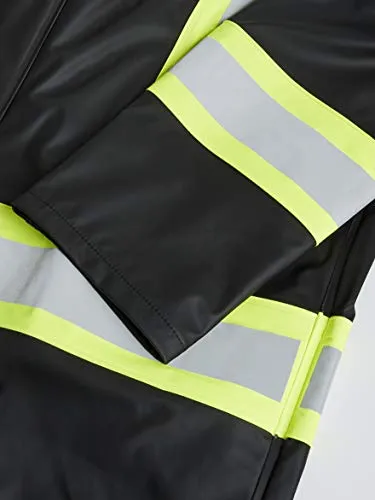 Pioneer V3520170 FR Oil & Chemical Resistant Rain Jacket - Hi-Vis Lightweight
