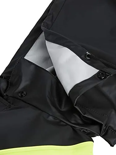 Pioneer V3520170 FR Oil & Chemical Resistant Rain Jacket - Hi-Vis Lightweight