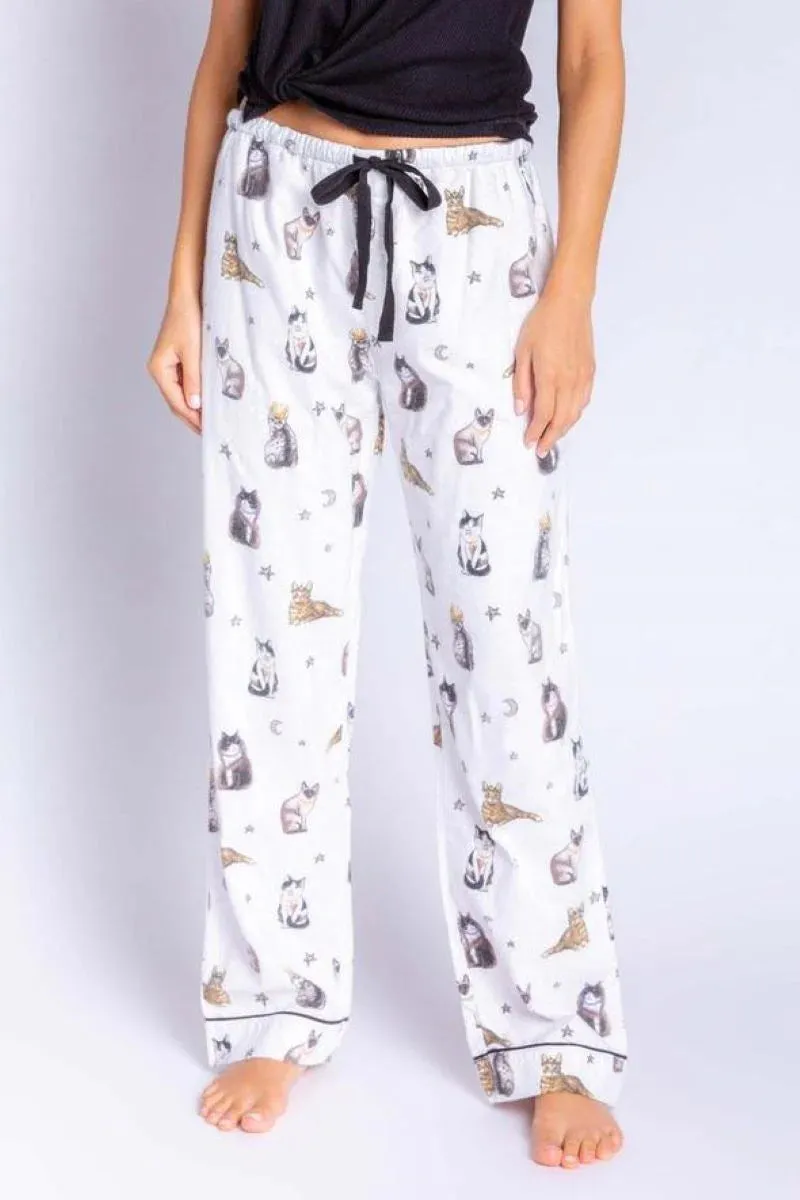 PJ Salvage Flannels Cat Pant