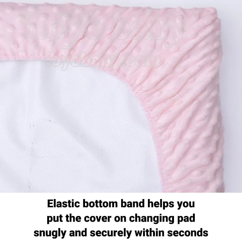 Plush Changing Pad Cover For Baby Boys And Girls