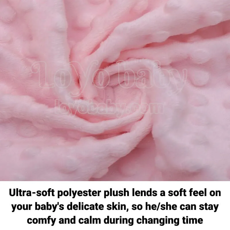 Plush Changing Pad Cover For Baby Boys And Girls