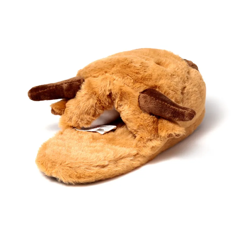 Plush Slippers - Highland Coo