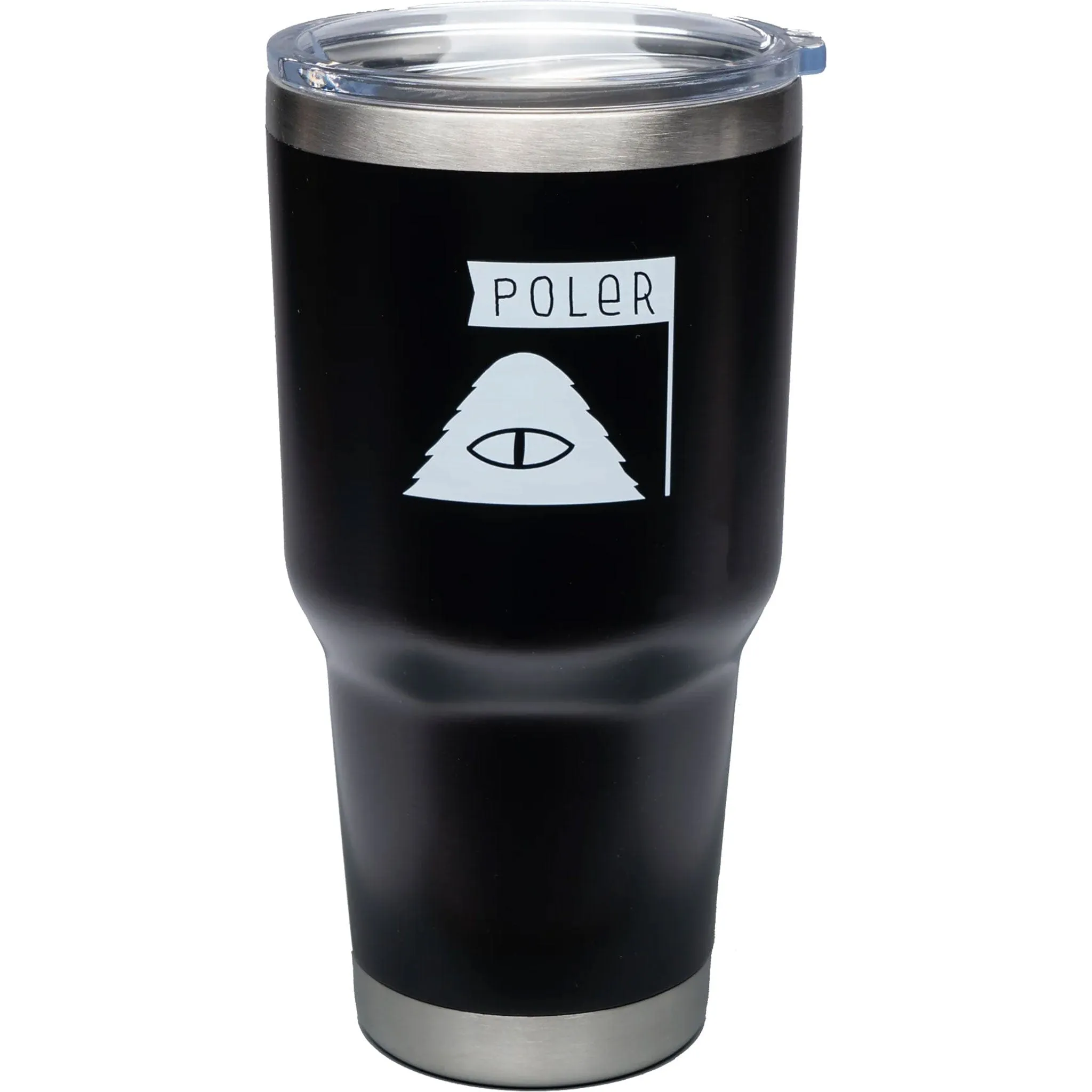 Poler 30oz Stainless Steel Tumbler Black