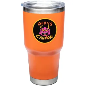 Poler 30oz Stainless Steel Tumbler Orange