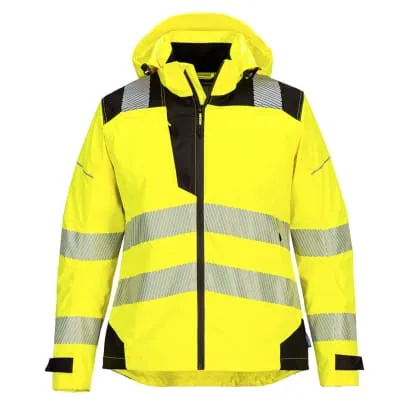 Portwest PW3 Hi-Vis Women's Rain Jacket Ladies Hi Viz -PW389