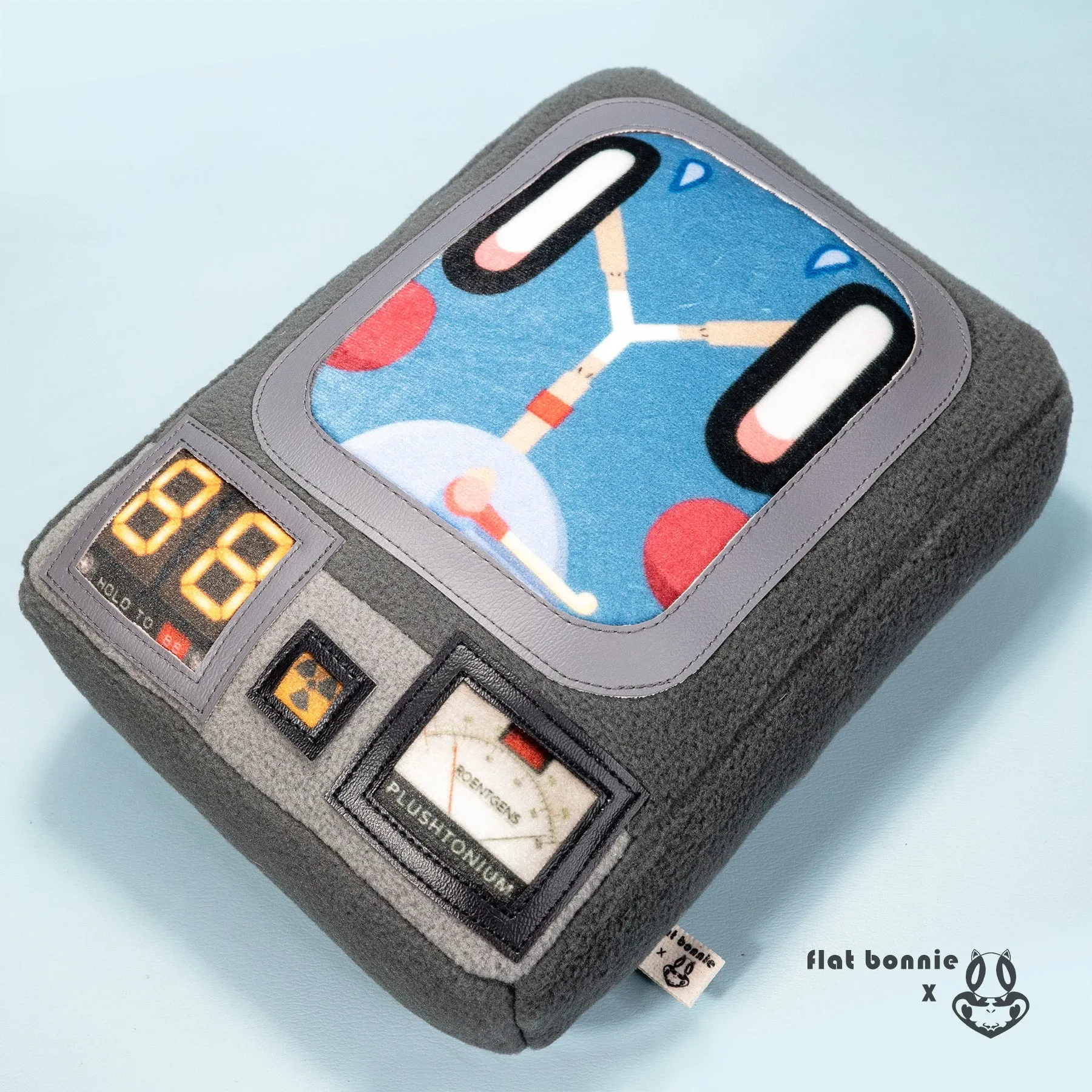 PRE-ORDER  Mini "Plush Capacitor" -  Flat Bonnie x Nathan Hamill Collaboration