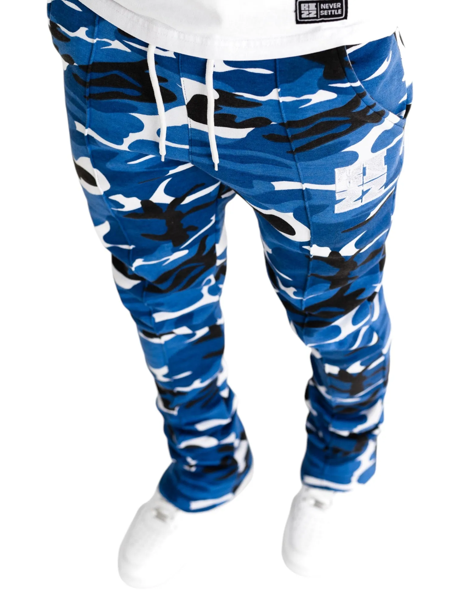 (Pre-Order) StackJaxx Pants in Blue Camo